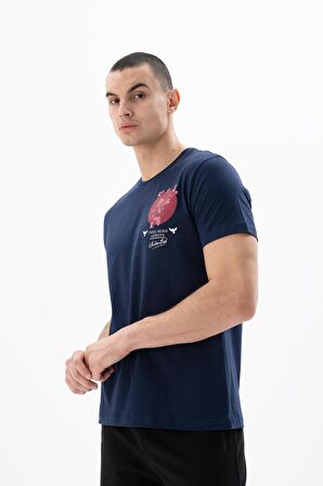 Arma Erkek Regular Fit Bisiklet Yaka Tişört 