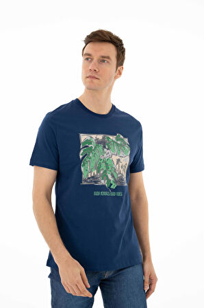 Arma Erkek Regular Fit Bisiklet Yaka Tişört 