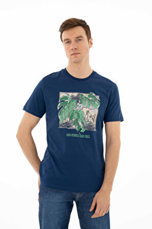 Arma Erkek Regular Fit Bisiklet Yaka Tişört 