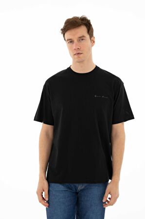 Arma Erkek Oversize Bisiklet Yaka Tişört 