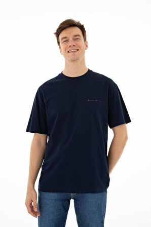 Arma Erkek Oversize Bisiklet Yaka Tişört 