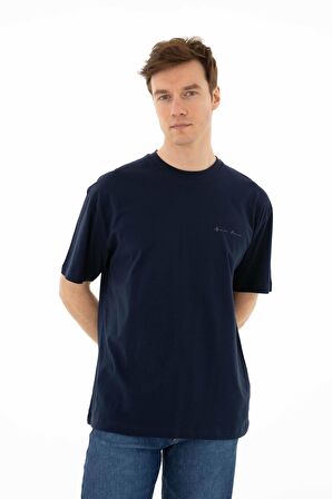 Arma Erkek Oversize Bisiklet Yaka Tişört 