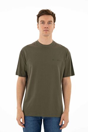 Arma Erkek Oversize Bisiklet Yaka Tişört 