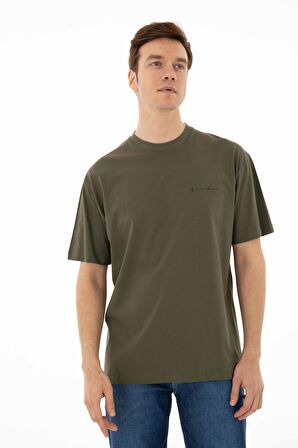 Arma Erkek Oversize Bisiklet Yaka Tişört 