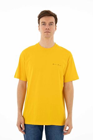 Arma Erkek Oversize Bisiklet Yaka Tişört 