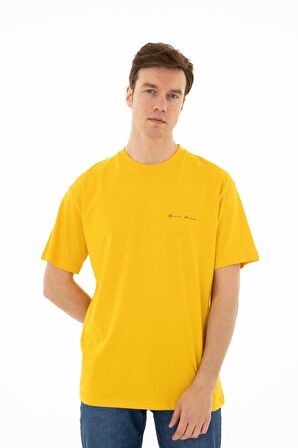 Arma Erkek Oversize Bisiklet Yaka Tişört 