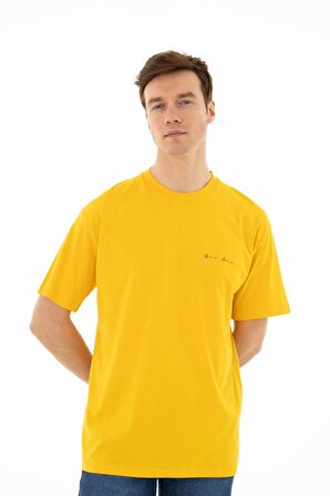 Arma Erkek Oversize Bisiklet Yaka Tişört 