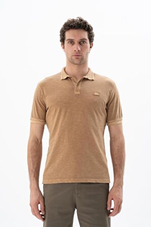 Arma Erkek Regular Fit Parça Boyama Polo Yaka Tişört 