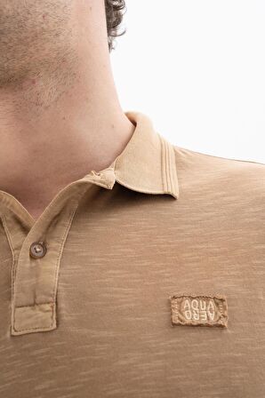 Arma Erkek Regular Fit Parça Boyama Polo Yaka Tişört 