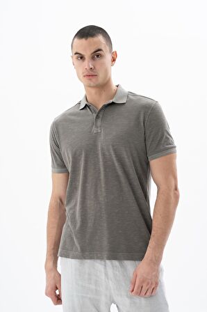 Arma Erkek Regular Fit Parça Boyama Polo Yaka Tişört 