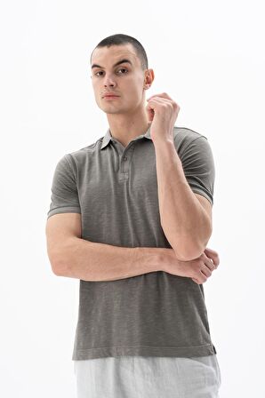 Arma Erkek Regular Fit Parça Boyama Polo Yaka Tişört 