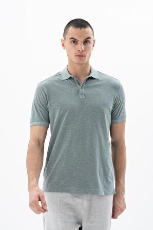 Arma Erkek Regular Fit Parça Boyama Polo Yaka Tişört 