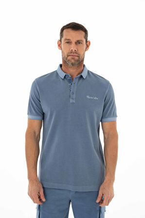 Arma Erkek Regular Fit Parça Boyama Polo Yaka Tişört 