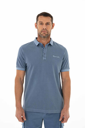 Arma Erkek Regular Fit Parça Boyama Polo Yaka Tişört 