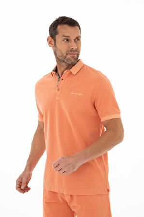Arma Erkek Regular Fit Parça Boyama Polo Yaka Tişört 