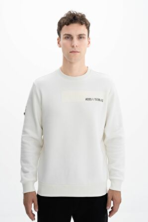 Arma Erkek Regular Fit Bisiklet Yaka Sweatshirt 