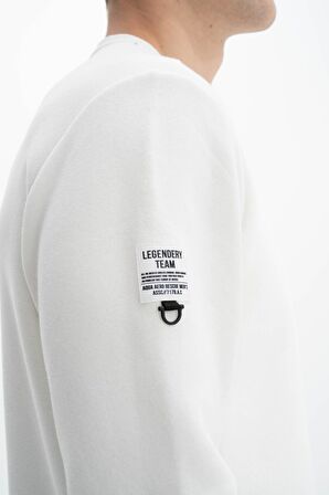 Arma Erkek Regular Fit Bisiklet Yaka Sweatshirt 