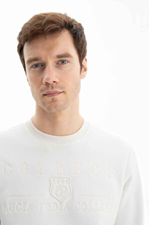 Arma Erkek Regular Fit Bisiklet Yaka Sweatshirt 