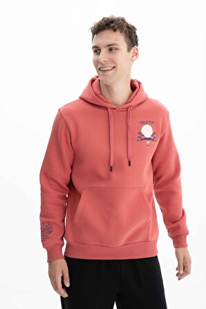 Arma Erkek Regular Fit Kapşonlu Kanguru Cepli Sweatshirt 