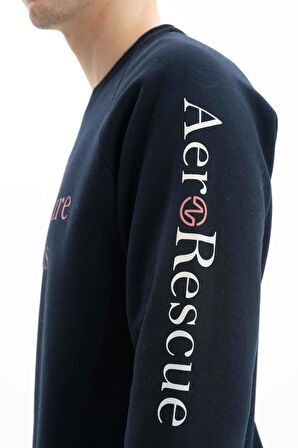 Arma Erkek Regular Fit Bisiklet Yaka Sweatshirt 