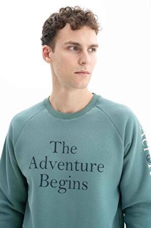 Arma Erkek Regular Fit Bisiklet Yaka Sweatshirt 