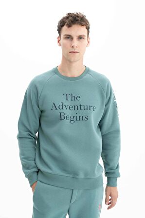 Arma Erkek Regular Fit Bisiklet Yaka Sweatshirt 