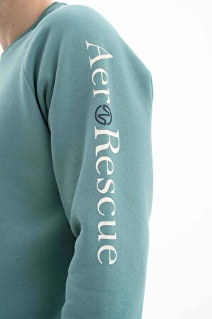 Arma Erkek Regular Fit Bisiklet Yaka Sweatshirt 