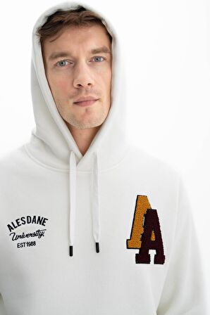 Arma Erkek Relax Fit Kapşonlu Kanguru Cepli Sweatshirt 