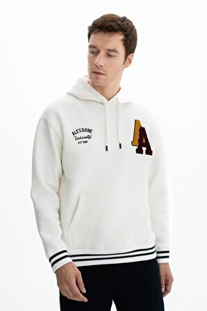 Arma Erkek Relax Fit Kapşonlu Kanguru Cepli Sweatshirt 