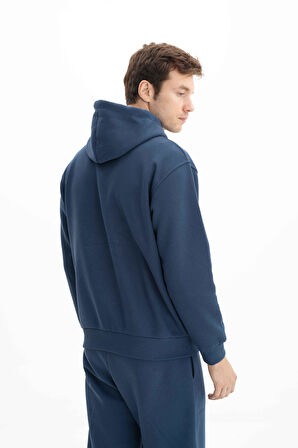 Arma Erkek Relax Fit Kapüşonlu Cepsiz Sweatshirt K26254625201 