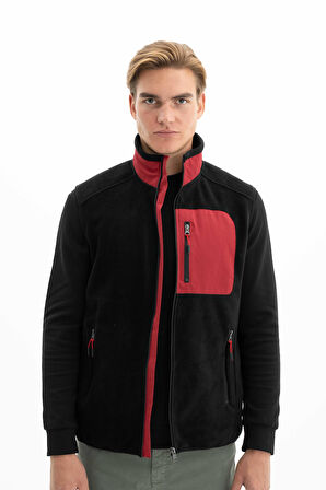 Arma Erkek Kışlık Softech Polar Relax Fit Tam Fermuar Yandan Cepli Baskısız Yelek K26424674101 