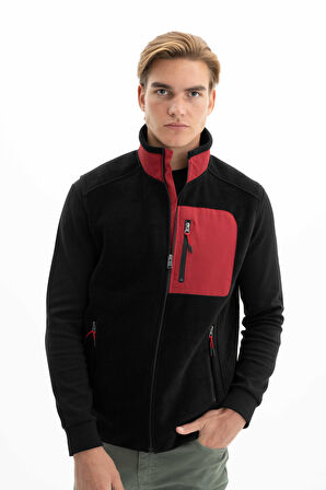 Arma Erkek Kışlık Softech Polar Relax Fit Tam Fermuar Yandan Cepli Baskısız Yelek K26424674101 