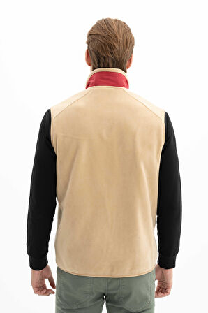 Arma Erkek Kışlık Softech Polar Relax Fit Tam Fermuar Yandan Cepli Baskısız Yelek K26424674101 