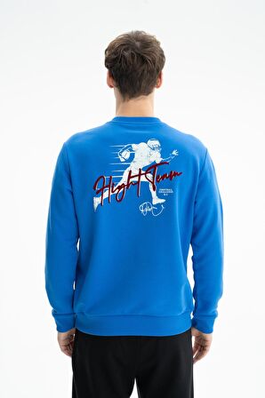 Arma Erkek Regular Fit Şardonsuz 3 İplik Bisiklet Yaka Sweatshırt 