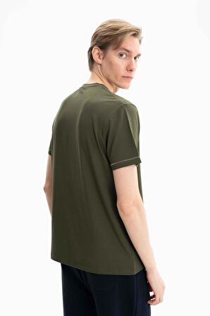 Arma Erkek Regular Fit Süprem Penye Bisiklet Yaka Tişört 