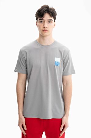 Arma Erkek Örme Süprem Penye Bisiklet Yaka Tişört 