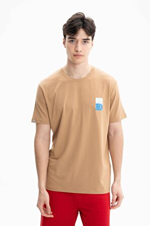 Arma Erkek Örme Süprem Penye Bisiklet Yaka Tişört 