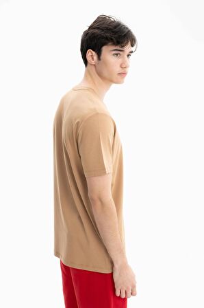 Arma Erkek Örme Süprem Penye Bisiklet Yaka Tişört 