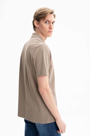 Arma Erkek % 100 Pamuk Penye Pike Regular Fit Polo Yaka Gömlek 
