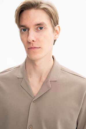 Arma Erkek % 100 Pamuk Penye Pike Regular Fit Polo Yaka Gömlek 