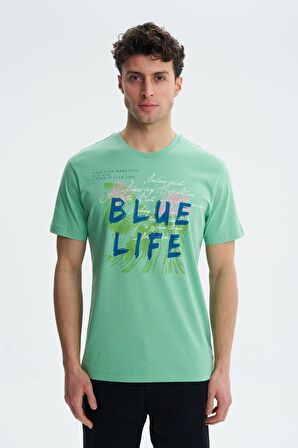 Arma Erkek Regular Fit Bisiklet Yaka Tişört 