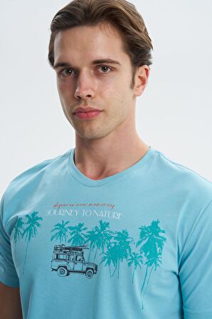 Arma Erkek Regular Fit Bisiklet Yaka Tişört 