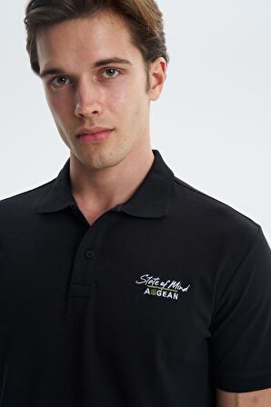 Arma Erkek Likralı Pike Polo Yaka Tişört 