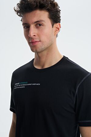 Arma Erkek Regular Fit Süprem Penye Bisiklet Yaka Tişört 