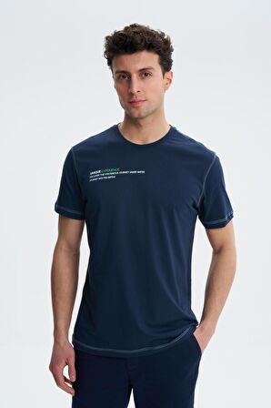 Arma Erkek Regular Fit Süprem Penye Bisiklet Yaka Tişört 