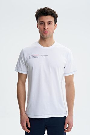 Arma Erkek Regular Fit Süprem Penye Bisiklet Yaka Tişört 