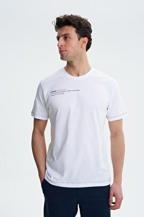 Arma Erkek Regular Fit Süprem Penye Bisiklet Yaka Tişört 