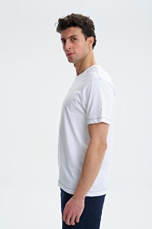 Arma Erkek Regular Fit Süprem Penye Bisiklet Yaka Tişört 