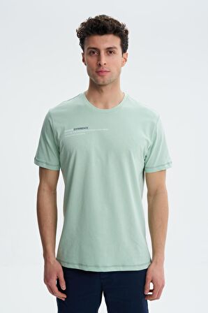 Arma Erkek Regular Fit Süprem Penye Bisiklet Yaka Tişört 