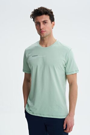 Arma Erkek Regular Fit Süprem Penye Bisiklet Yaka Tişört 